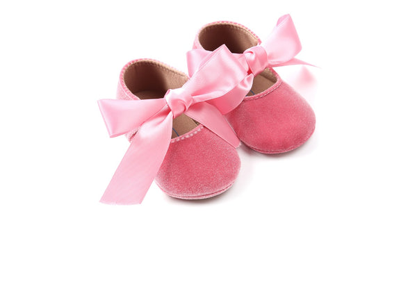 Ribbon Spring and Autumn Baby Shoes