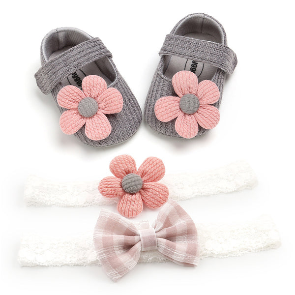 Baby Hair Band Headwear Baby Shoes Toddler Shoes