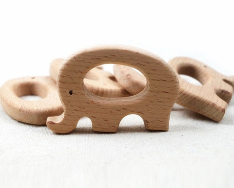 Beech Wood Baby Teethers