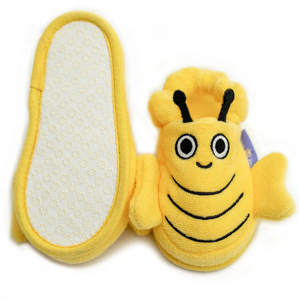 Milk&Moo Buzzy Bee Toddler Slippers