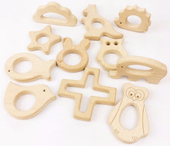 Beech Wood Baby Teethers